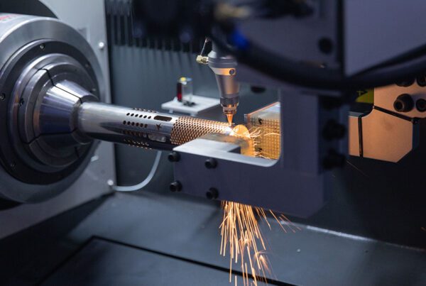 3D lasering in progress