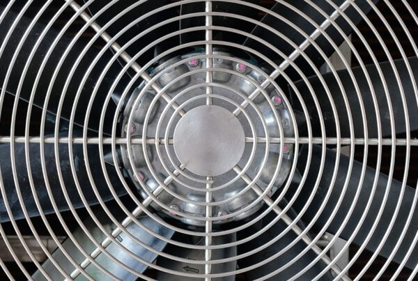 Fan guard that has gone through the wireforming process