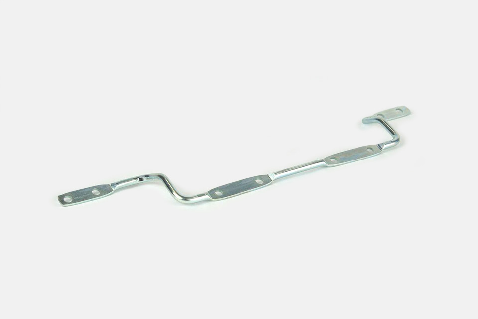 Wireformed piece of metal