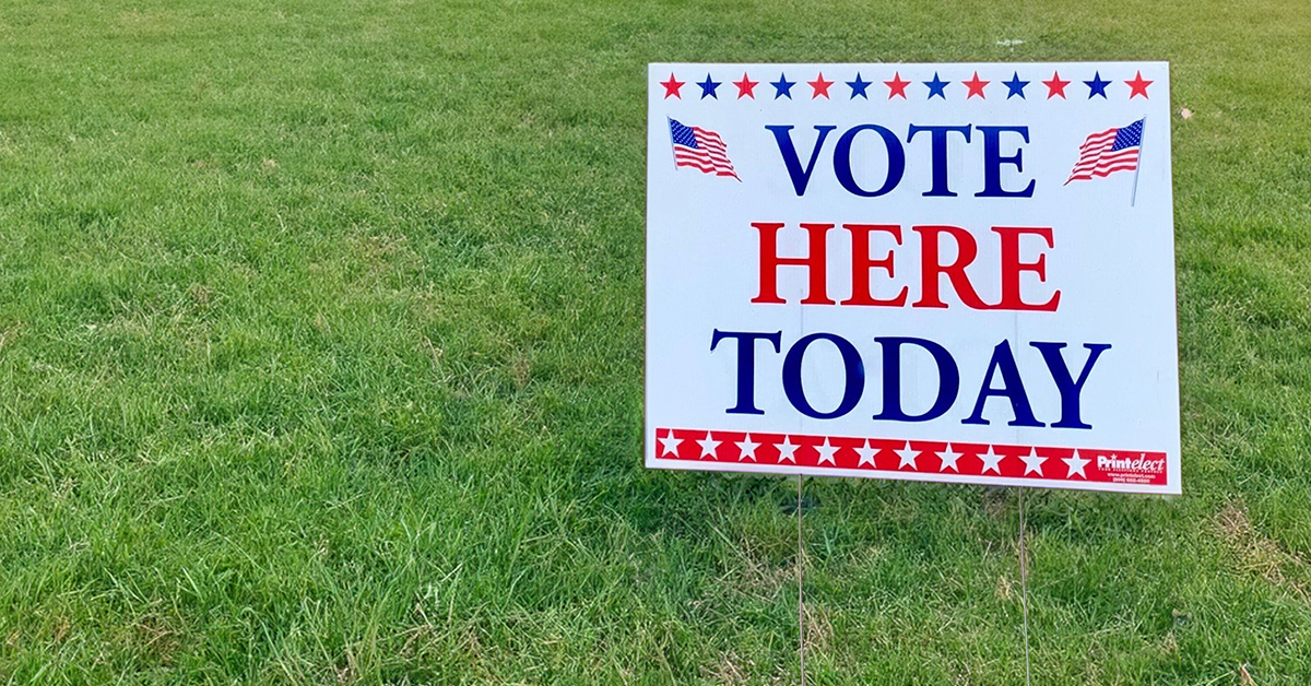 Spotlight: Political Sign Wires