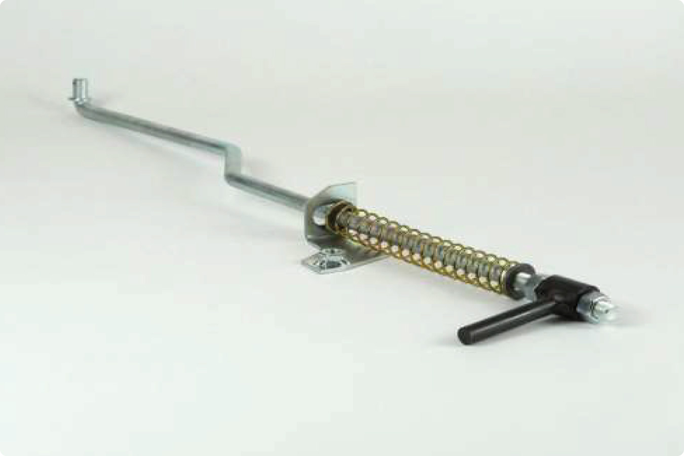 A piece of metal that went through the value added assembly process